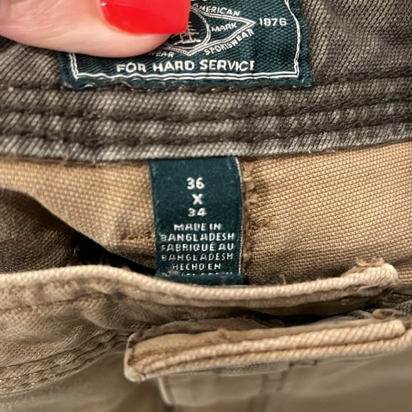 G.H. Bass & Co. Tan Chino Pants Classic Style - Picture 7 of 9